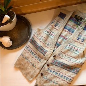 Eddie Bauer Vintage Wool vest